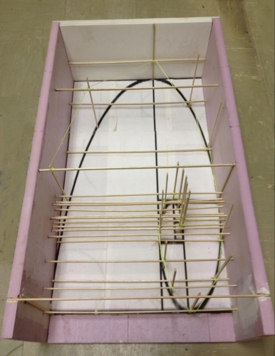 Model for <i>Golden,</i> 2012